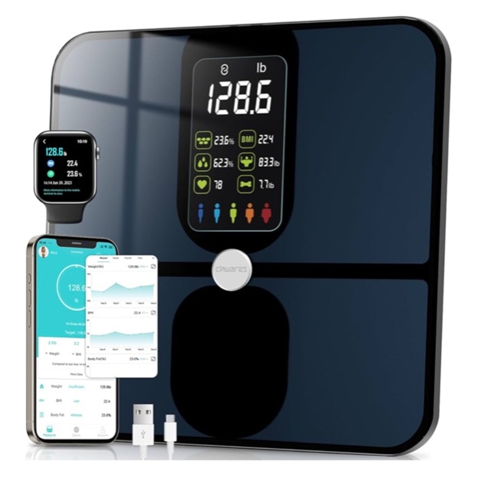 Modern Black Digital Scale New unused